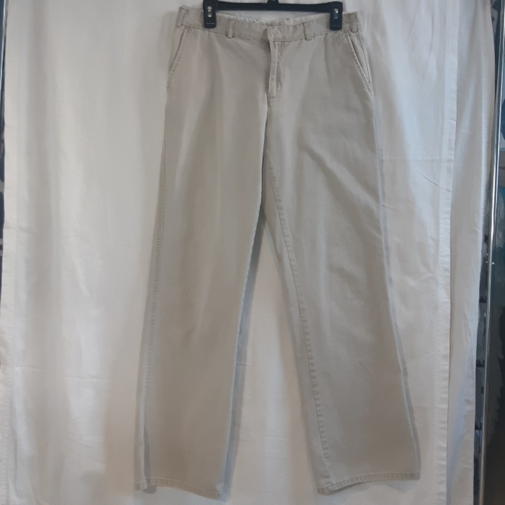 American Eagle Khakis Brown Tan Long 8